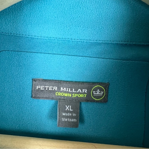 Peter Millar 1/4 Crown Sport Golf Pullover XL - Picture 6 of 7